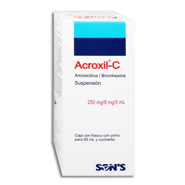 Acroxil-c 250 Mg Susp 60 Ml